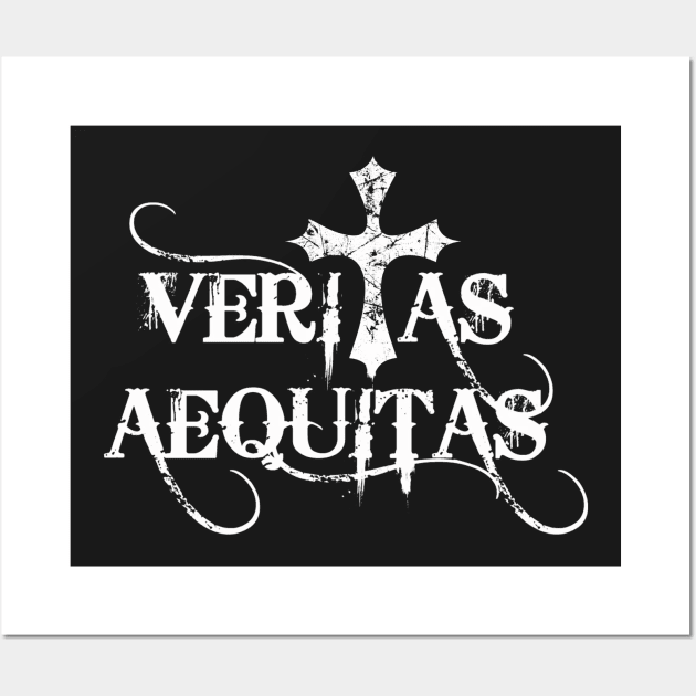 Veritas Aequitas (truth and justice) Wall Art by Artizan